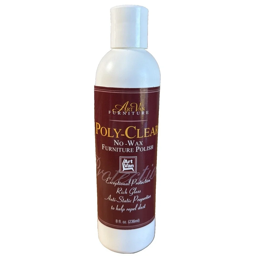Art Van Furniture Poly- Cleaner No- Wax Furniture Polish 8oz